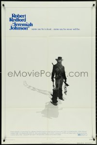 5r0620 JEREMIAH JOHNSON style C 1sh 1972 Robert Redford, Milius, directed by Sydney Pollack!