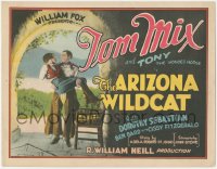 5r1022 ARIZONA WILDCAT TC 1927 cowboy Tom Mix carrying pretty Dorothy Sebastian, very rare!