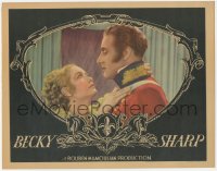 5r1149 BECKY SHARP LC 1935 Mamoulian 1st Technicolor feature, c/u of Miriam Hopkins & Alan Mowbray!