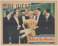 5r1152 BELLE OF THE NINETIES LC 1934 sexy Mae West surrounded by men who want her, ultra rare!