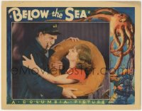 5r1153 BELOW THE SEA LC 1933 Fay Wray & Ralph Bellamy, deep sea diver & octopus border art, rare!