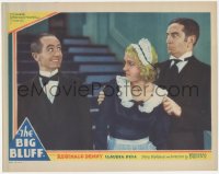 5r1155 BIG BLUFF LC 1933 great close up of maid & butlers who work at mansion, ultra rare!