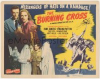 5r1026 BURNING CROSS TC 1947 daring Ku Klux Klan expose, messengers of hate on the rampage!