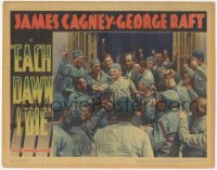 5r1220 EACH DAWN I DIE LC 1939 James Cagney leads prison riot w/ Ridges, Pawley & other convicts!