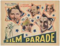 5r1227 FILM PARADE LC 1933 Gary Cooper, Oliver Hardy, Gloria Swanson, all-star compilation movie!