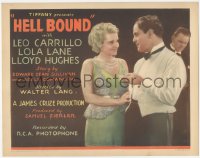 5r1050 HELL BOUND TC 1931 lovers Leo Carrillo & Lola Lane by sinister Ralph Ince, ultra rare!