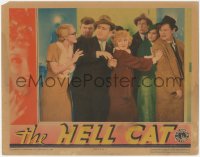 5r1260 HELL CAT LC 1934 Ann Sothern hated Robert Armstrong, the man she thought she loved!