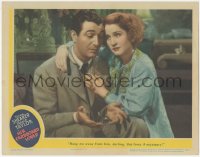 5r1263 HER CARDBOARD LOVER LC 1942 Robert Taylor asks Norma Shearer to use force to keep him away!