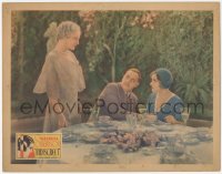 5r1287 INDISCREET LC 1931 old lady stares at Gloria Swanson & Henry Kolker, Leo McCarey, ultra rare!