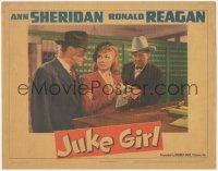 5r1301 JUKE GIRL LC 1942 Willard Robertson & another grab sexy bad Ann Sheridan holding lots of cash!