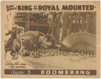 5r1310 KING OF THE ROYAL MOUNTED chapter 3 LC 1940 Mountie Allan Rocky Lane in classic buzz saw scene!