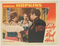 5r1320 LADY WITH RED HAIR LC 1940 Miriam Hopkins & Laura Hope Crews standing by mirror, ultra rare!