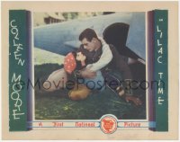 5r1332 LILAC TIME LC 1928 handsome young Gary Cooper comes to fallen Colleen Moore's aid, ultra rare!