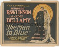 5r1060 MAN IN BLUE TC 1925 bride Madge Bellamy marries Irish cop Herbert Rawlinson, ultra rare!