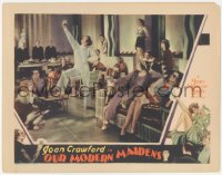 5r1374 OUR MODERN MAIDENS LC 1929 sexy flapper Joan Crawford raise her glass to toast, ultra rare!