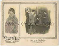 5r1376 OUTSIDE THE LAW LC 1920 Priscilla Dean & man with gun catch Lon Chaney Sr. and another man!