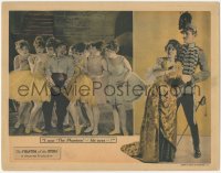 5r1384 PHANTOM OF THE OPERA LC 1925 ballet dancers are scared when man says he saw Lon Chaney's eyes!