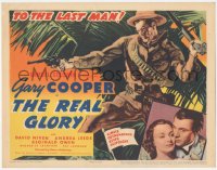 5r1077 REAL GLORY TC 1939 Gary Cooper, the story of a U.S. Army doctor's adventures!