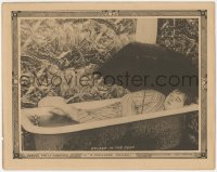 5r1395 RECKLESS ROMEO LC R1919 Roscoe Fatty Arbuckle asleep with umbrella in bathtub, ultra rare!