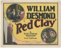 5r1078 RED CLAY TC 1927 William Desmond as Native American Indian chief, Marveline Day, ultra rare!