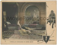 5r1404 ROBIN HOOD LC 1922 great image of Douglas Fairbanks laying on Enid Bennett in palace!