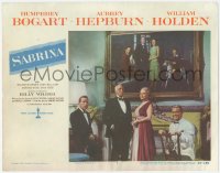 5r1407 SABRINA LC #7 1954 Humphrey Bogart & William Holden with parents by family portrait!