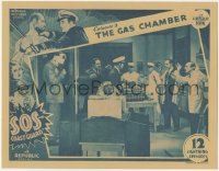 5r1431 SOS COAST GUARD chapter 3 LC 1937 Bela Lugosi rescuing scientists, The Gas Chamber!