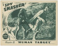 5r1436 SPY SMASHER chapter 2 LC 1942 great art & photo of the Whiz Comics super hero in costume!