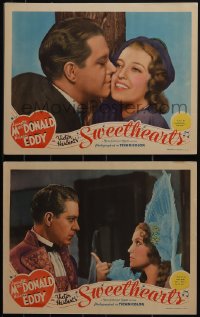 5r1696 SWEETHEARTS 2 LCs 1938 images of Nelson Eddy & Jeanette MacDonald!