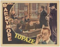 5r1488 TOPAZE LC 1933 teacher turned scientist John Barrymore teaching children, ultra rare!