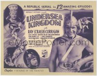 5r1106 UNDERSEA KINGDOM chapter 4 TC 1936 Ray Crash Corrigan, sci-fi serial, Revenge of the Volkites!