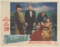 5r1506 UNINVITED LC #7 1944 Ray Milland, Ruth Hussey, Donald Crisp & Gail Russell outdoors!