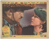 5r1514 VIVA VILLA LC 1934 super c/u of Wallace Beery glaring at Fay Wray, who defied him, very rare!