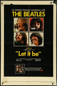 5r0661 LET IT BE 1sh 1970 The Beatles, John Lennon, Paul McCartney, Ringo Starr, George Harrison!