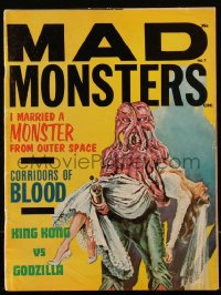 5r0151 MAD MONSTERS #7 magazine Spring 1964 I Married a Monster cover art, King Kong vs Godzilla!