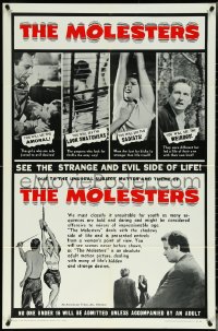 5r0712 MOLESTERS 1sh 1964 bizarre Swiss pseudo-documentary about child molesters!