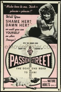 5r0776 PASSION STREET 1sh 1964 Make love to me, Dick, will you shame and damn her!