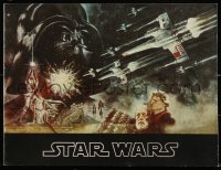 5r0143 STAR WARS later continuous first release printing souvenir program book 1977 George Lucas!