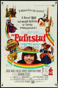 5r0805 PUFNSTUF 1sh 1970 Sid & Marty Krofft musical, wacky images of characters!