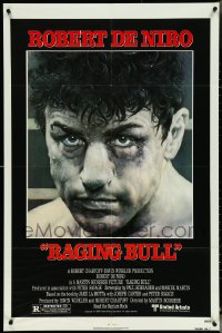 5r0811 RAGING BULL 1sh 1980 Hagio art of Robert De Niro, Martin Scorsese boxing classic!