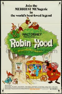 5r0836 ROBIN HOOD 1sh 1973 Walt Disney's cartoon version, the way it REALLY happened!