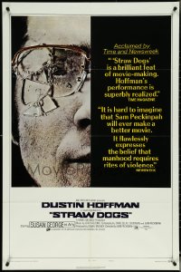 5r0901 STRAW DOGS style C 1sh 1972 Peckinpah, Hoffman, you're only getting five minutes!