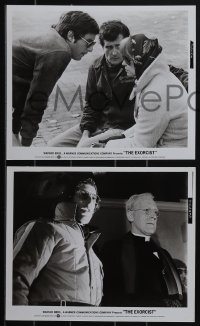 5r1860 EXORCIST 12 8x10 stills 1974 all great William Friedkin candids, Max Von Sydow, Linda Blair!