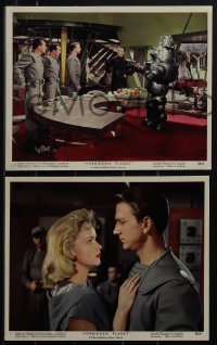 5r1899 FORBIDDEN PLANET 5 color 8x10 stills 1956 Anne Francis, Leslie Nielsen, Robby the Robot!