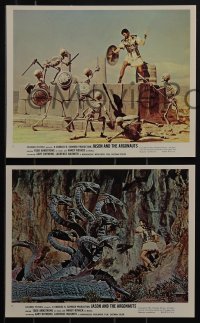 5r1928 JASON & THE ARGONAUTS 3 color 8x10 stills 1963 special fx by Harryhausen, Armstrong, Hydra!