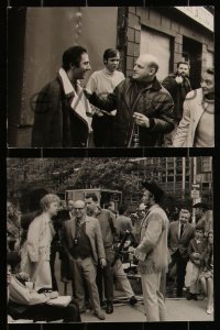 5r1907 MIDNIGHT COWBOY 5 candid from 7x10 to 8x10 stills 1969 John Schlesinger, Hoffman, Voight!