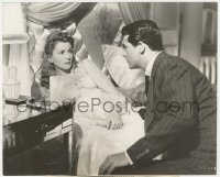 5r1835 SUSPICION 7.5x9 still 1941 Alfred Hitchcock, c/u of Cary Grant by Joan Fontaine in bed!