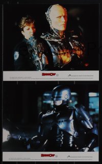 5r1737 ROBOCOP 8 color English FOH LCs 1988 Paul Verhoeven, full-length cyborg policeman Peter Weller by Mike Bryan!