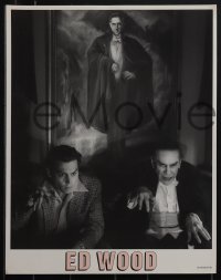 5r1552 ED WOOD 10 LCs 1994 Johnny Depp, Martin Landau, mostly true, directed by Tim Burton!