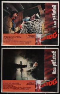 5r1580 FOG 8 LCs 1980 John Carpenter directed horror, Hal Holbrook, sexy Jamie Lee Curtis, complete!